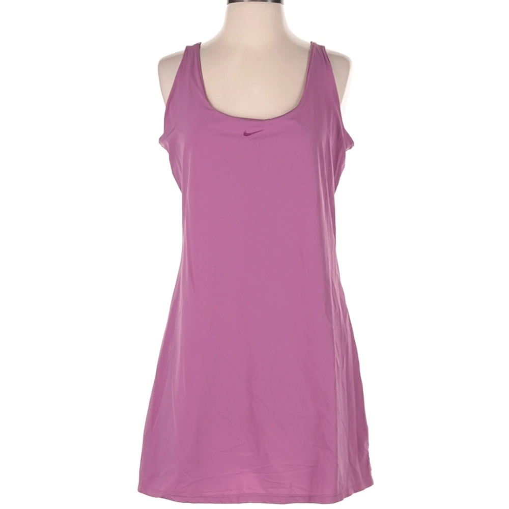 NIKE l Womens Large Nike Dress w/ shorts Pink/Purple Athletic